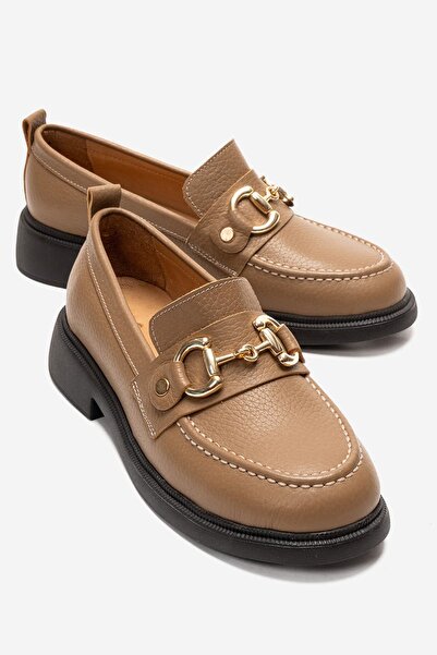 Zeynep Sıradağlı Emma Γυναικείο Loafer από Γνήσιο Δέρμα Mink