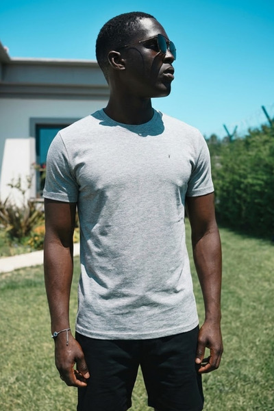 MATERIAL Ανδρικό άνετο, casual, καλοκαιρινό μπλουζάκι Grimelange