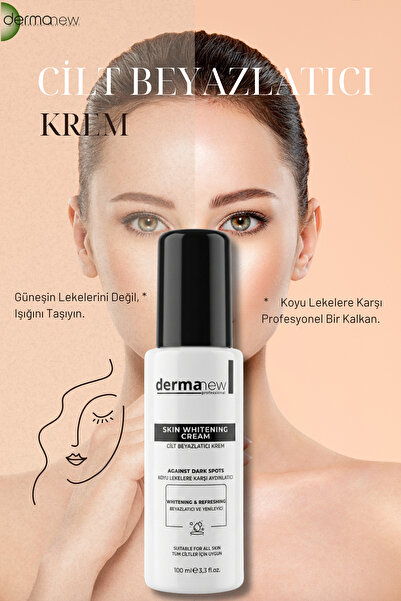 dermanew Beyazlatıcı Krem - Koltuk Altı, Bikini Bölgesi ve Yüz İçin Kararma K...