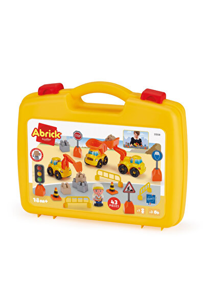 Simba Ecoiffier abrick valiza de constructii copii varsta 1 an - 5 ani