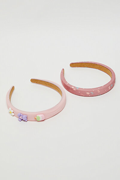 R&B 2 Pack Embellished Headbands