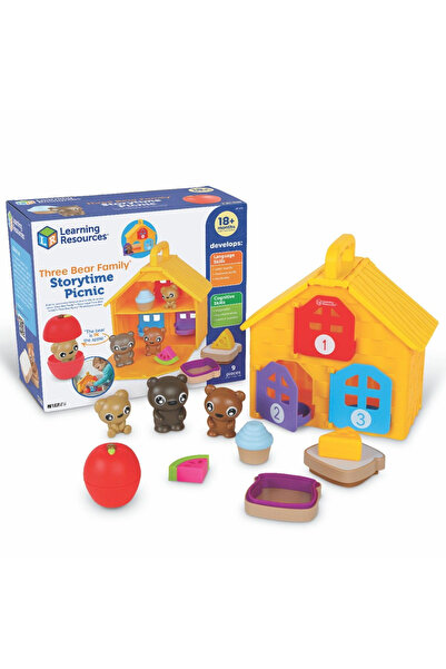 Learning Resources Montessori game - Picnic with the teddy bear family