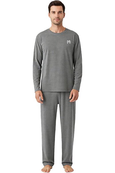 casme Mens Loungewear Sets Pajamas Set Soft Sleepwear Family Night Wear