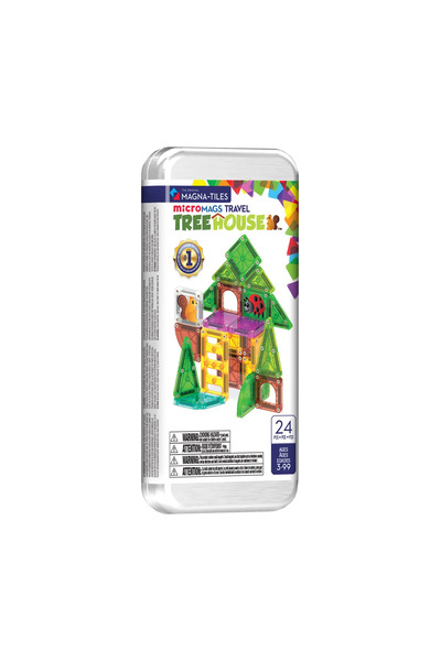 Magna Tiles MAGNA-TILES Treehouse, Travel set, varsta 3-9 ani