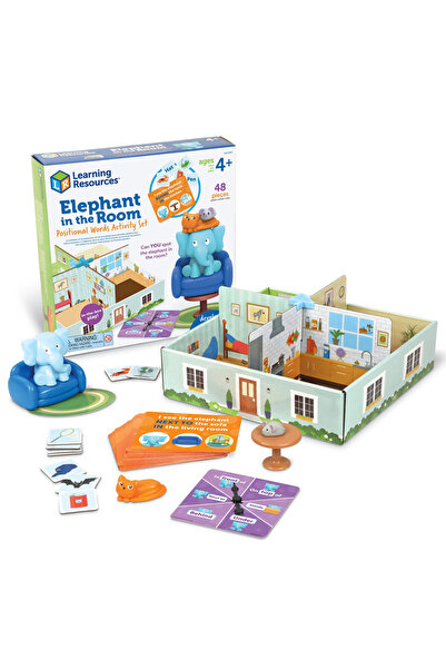 Learning Resources Spatial relations activity set - The Elephant in the Room