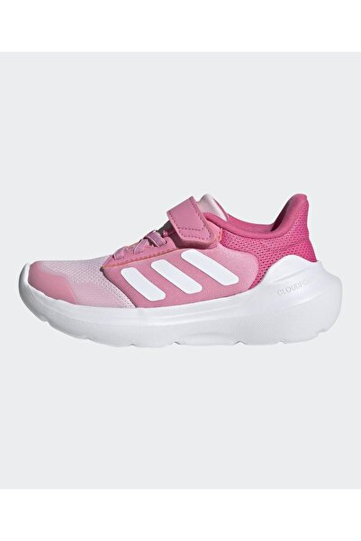 adidas حذاء Tensaur Run 3.0 برباط مطاطي - وردي