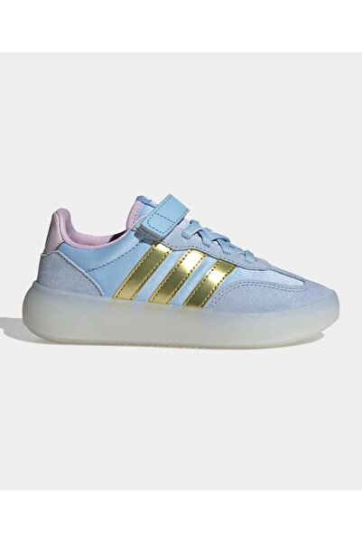 adidas حذاء ديزني فروزن باريدا ديكود بإغلاق فيلكرو - أزرق متوهج/ذهبي معدني/لا...