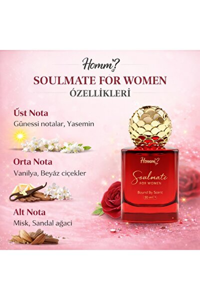 homm LIFE SOULMATE 50 ML EDP KADIN PARFÜM