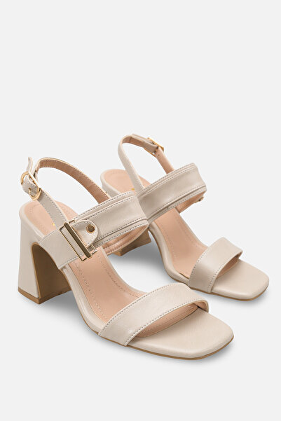 Liza Shoes HAVİN Γυναικεία Διπλή Ταινία T Παπούτσι με τακούνι A012- K635