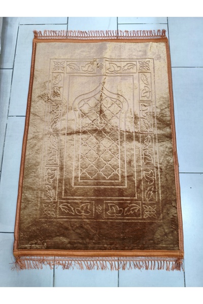 kayra prayer mat Kaymaz Taban Oymalı Kadife Namazlık