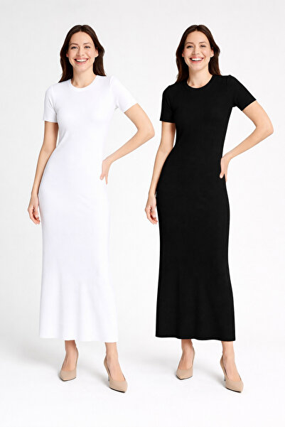 mirach Μακρυμάνικο γυναικείο φόρεμα με επένδυση Βαμβακερό εσωτερικό φόρεμα Φο...