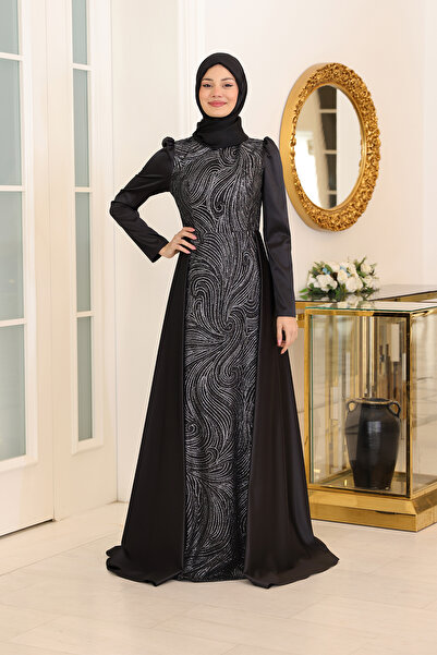 AHUNUR Tesettürde Mutluluk فستان ميراي تيسيتُر للسهرة