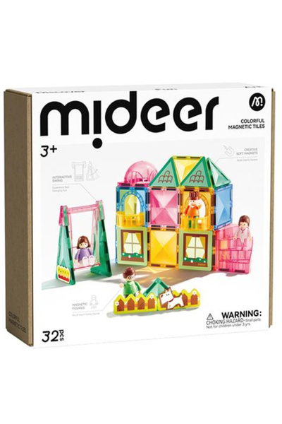 Mideer Σετ Μαγνητικό Το Πρώτο μου Κιτ - Εκπαιδευτικό Παιχνίδι Κατασκευών και ...