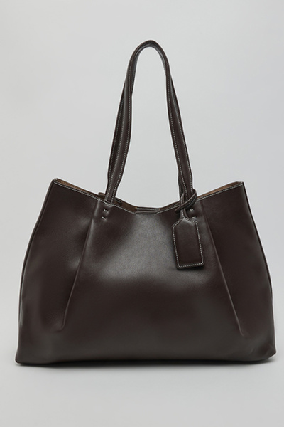 R&B Textured Shoulder Bag