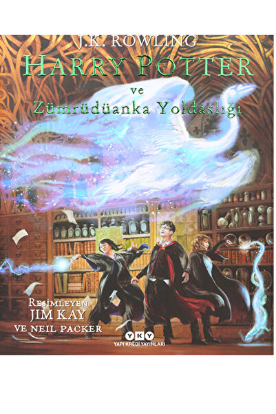 Yapı Kredi Yayınları Resimli - Harry Potter ve Zümrüdüanka Yoldaşlığı CİLTLİ ...