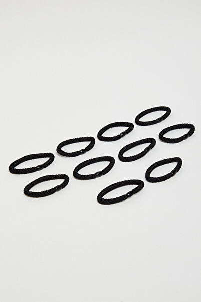 R&B 10 Pack Ponytail Hairbands