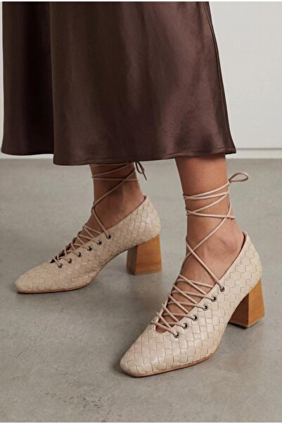 I Love Shoes Παπούτσια με τακούνι Temora σε μπεζ ματ δέρμα