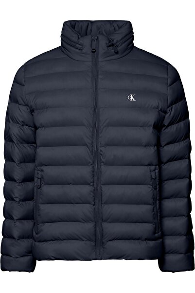 Calvin Klein Erkek LS Naylon Hooded Puffer Ceket