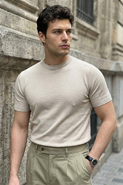 Livio Ferri Ανδρικό μπλουζάκι Arita Cotton Knitwear με εξαιρετικά απαλή υφή