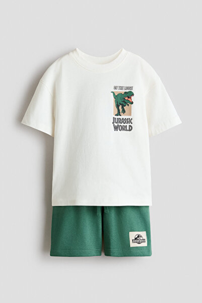 H&M 2 Parçalı Baskılı Set