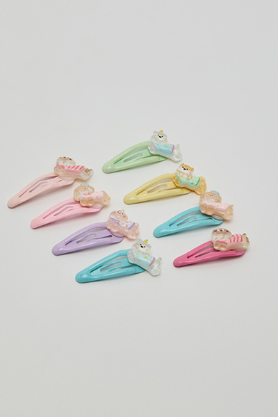 R&B 8 Pack Hair Clips