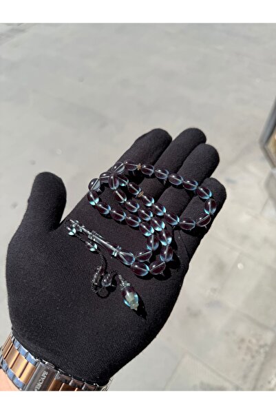ASLANBEY TESBİHÇİLİK Bebe Mavisi Usta İşi Ali Baba Yapımı Tesbih – Özel İşçilik