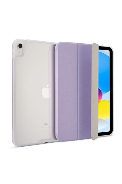 Pipetto Θήκη Origami No7 Tri-Folio, μεταλλικό μωβ - iPad (A16) / iPad (2022)