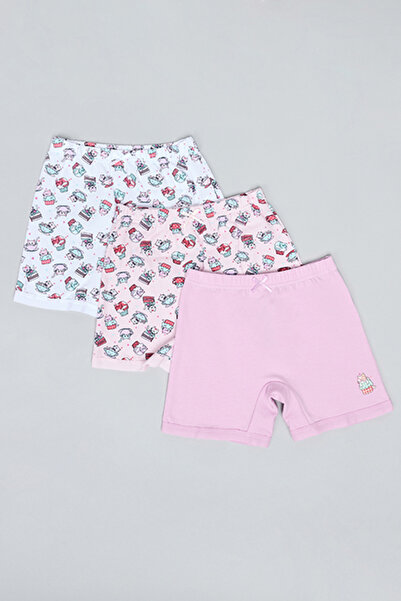 R&B 3 Pack Printed Long Shorts