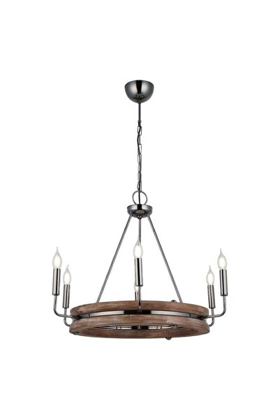 LUCEA GOOSE KOBALT 6'LI AVİZE 8XE14
