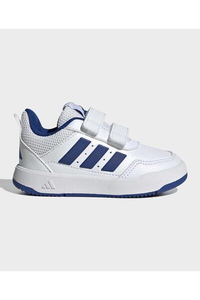 adidas حذاء تينسور سبورت 3.0 بإغلاق فيلكرو - أبيض سحابي/أزرق ملكي