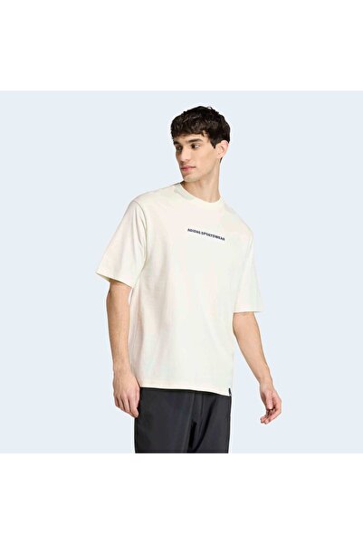 adidas Doodle Hiking Graphic Men's White Training T-Shirt