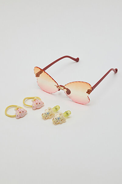 R&B Sunglasses & Hair Accessories Set