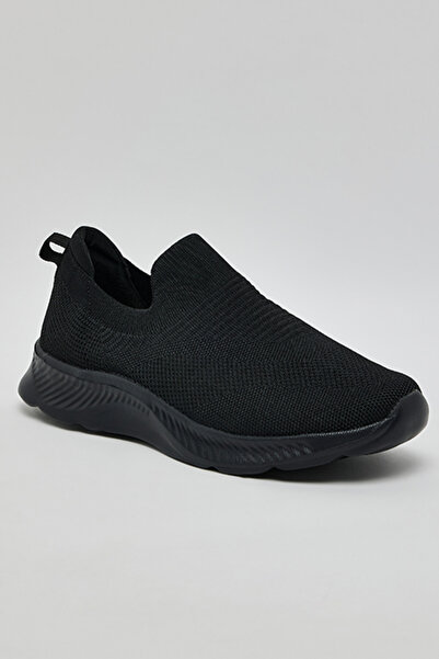 R&B Knitted Slip-On Shoes