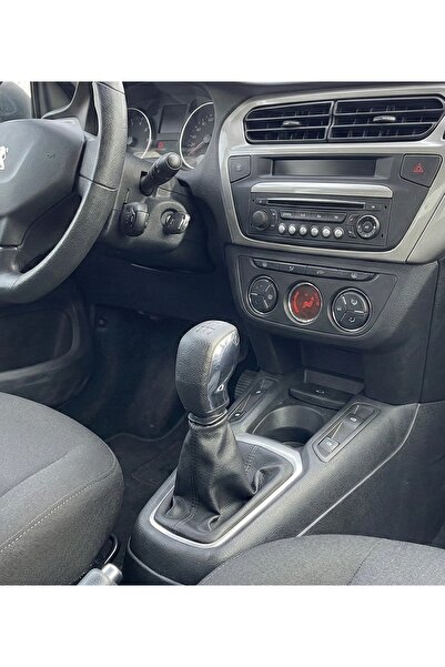 arotomarket Peugeot 301 Uyumlu Vites Körük Derisi Ve Spor Nikel Topuz-1608872...