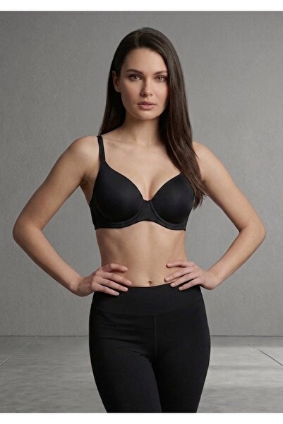 Amelia Paris Lingerie Kadın Siyah Desteksiz Toparlayıcı Minimizer Esnek Rahat...