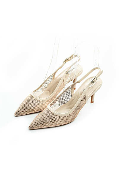 PointOne Elegant High Heels with Open Back