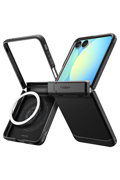 Spigen Ανθεκτική Θήκη Armor Pro MagSafe, μαύρο - Samsung Galaxy Z Flip 7