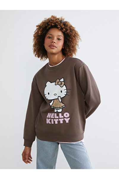 LC Waikiki Hanorac gros de damă cu imprimeu Hello Kitty