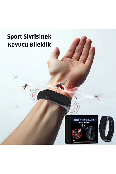 SHOPYTECH Elektronik Sivrisinek Kovucu Bileklik Unisex Outdoor Kamp Balıkçılı...