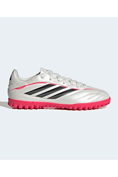 adidas حذاء كرة قدم كوپا بيور آي في كلوب تيرف - زيرو ميتاليك/كور بلاك/لوسيد ريد