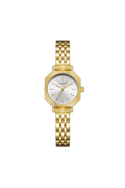 Black Moon Women's Watch in Gold