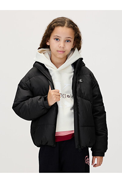 Calvin Klein Kız Çocuk Ck Short Puffer Mont