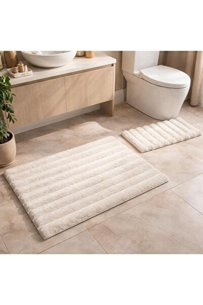 ROSSEV Χαλάκι μπάνιου - Εκρού