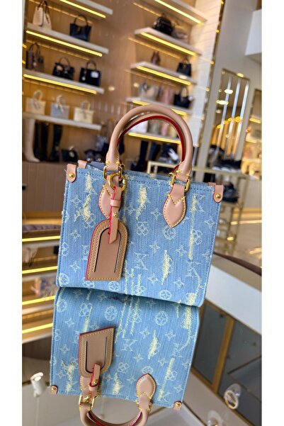 DUYGUSHOESBAG Imported Square Model Jean Long Strap Women's Bag