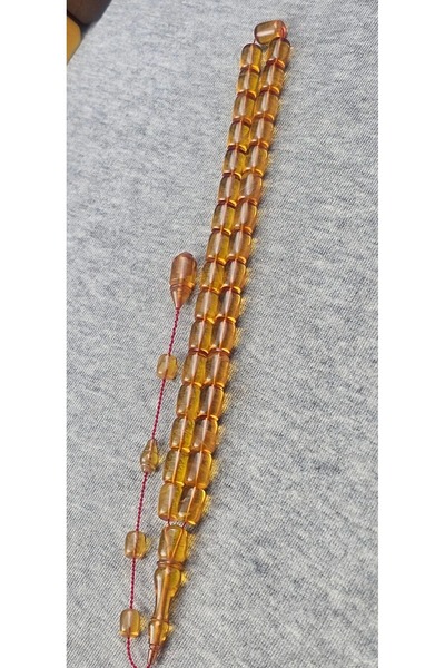 oraşlı Duman Hareli Alman Zar Kehribar – Küp Zardan Kesim | 7.65x10.80 mm