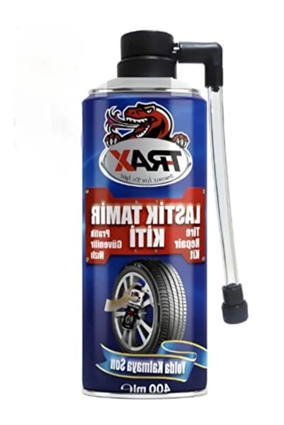 Genel Markalar Acil Durum Oto Lastik Tamir Kiti, 400 ml Şişirme Spreyi ile