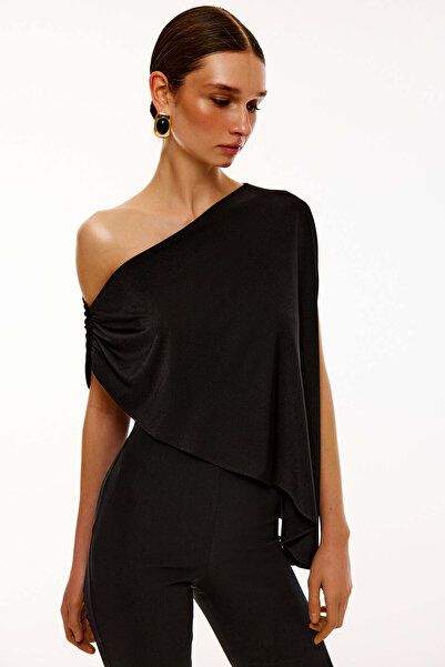 Love On Friday Μπλούζα με έναν ώμο DRIFT