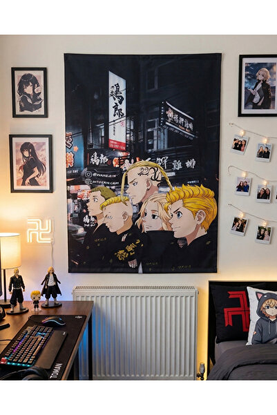 Touz Moda Anime Tokyo Revengers Duvar Halısı