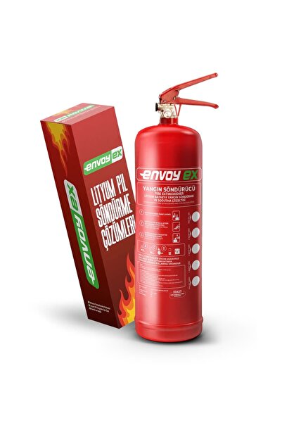 EnvoyEx Lityum İyon Yangın Söndürücü 2 Litre