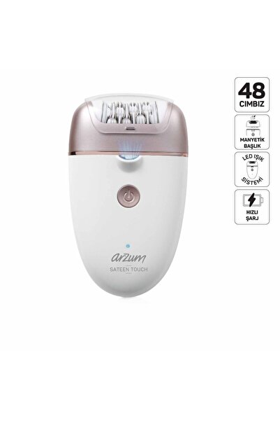 Arzum AR5175 Sateen Touch Şarjlı Epilasyon Seti